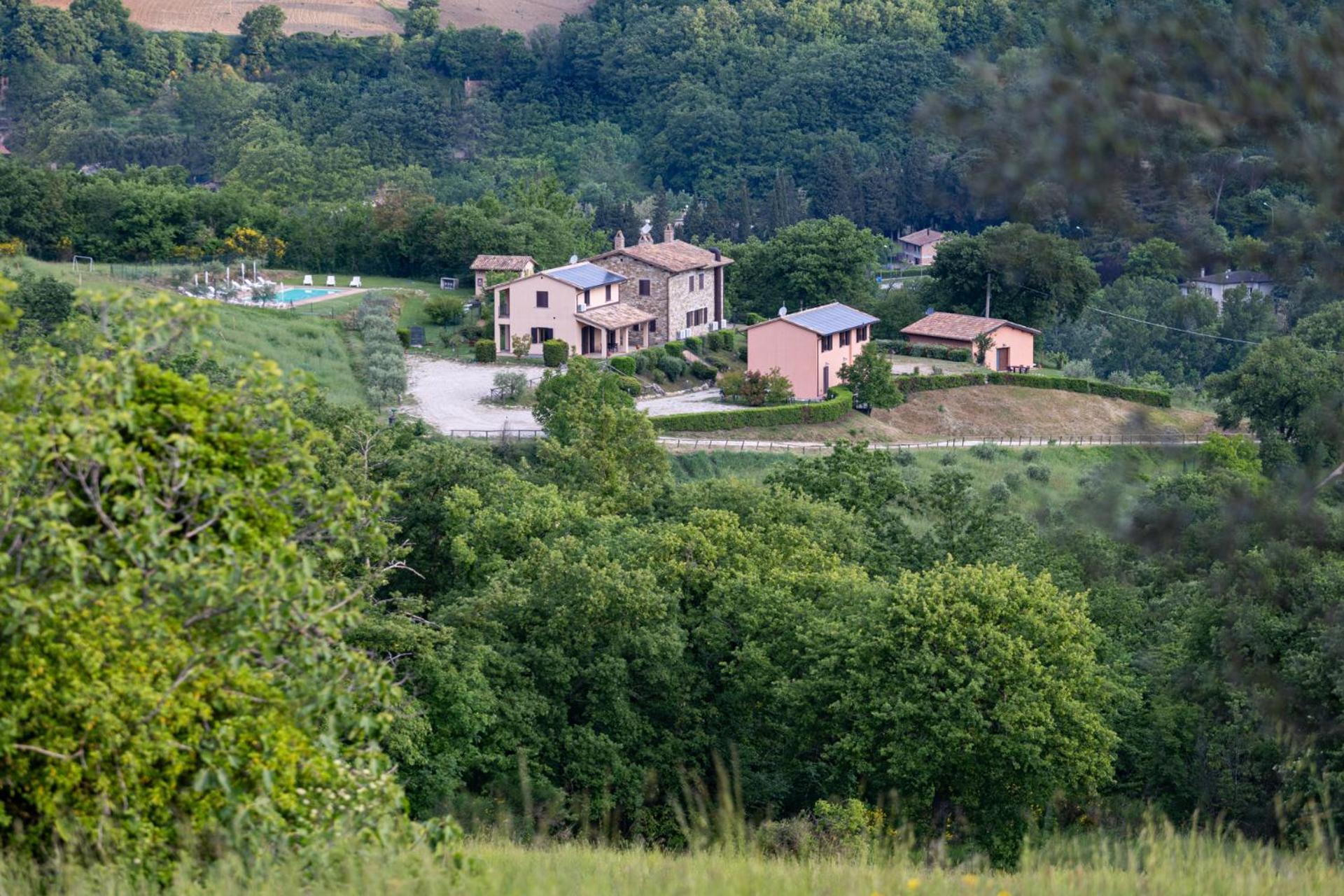 Relais Parco Del Subasio Villa Piano Delle Pieve Eksteriør billede